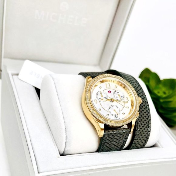 NWT MICHELE Belmore\' Swiss Quartz Casual Watch main image 6